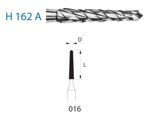 [KO4903] H162A.205.016 KOMET CARBURO CLINICA CIRUGIA