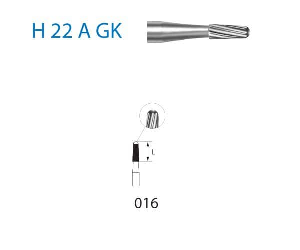 H22AGK.314.016 KOMET CARBURO CLINICA ORTHO 5 UD