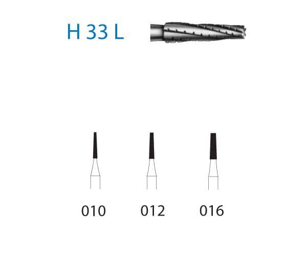 H33L.316.012 KOMET CARBURO CLINICA CIRUGIA 5 UD