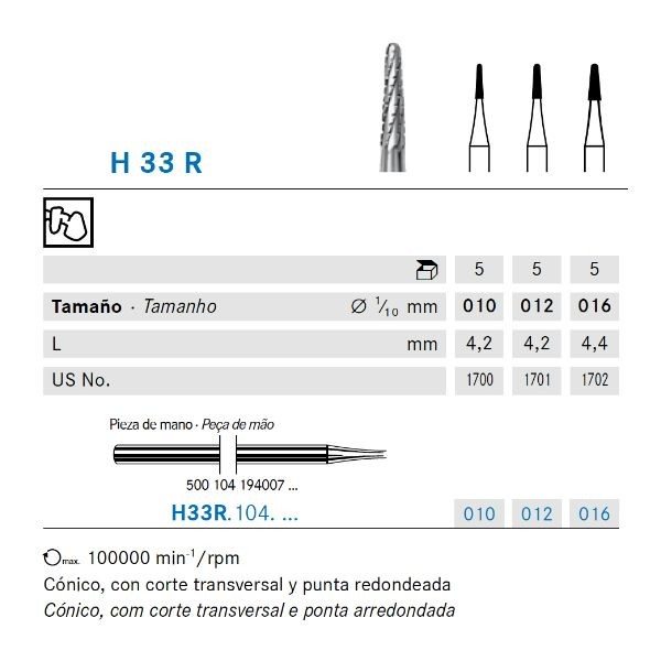 H33R.104.012 KOMET CARBURO LAB 5 UD