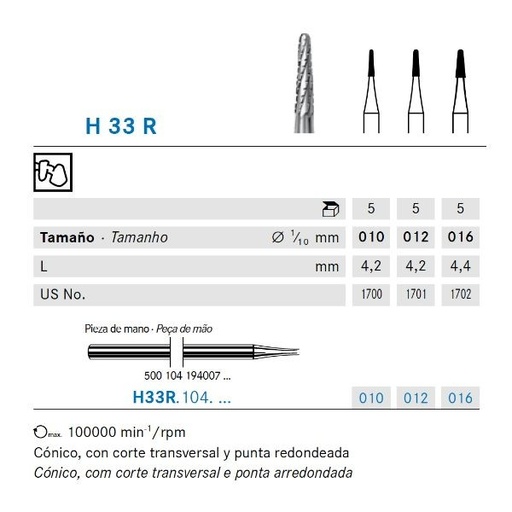 [KO5314] H33R.104.012 KOMET CARBURO LAB 5 UD