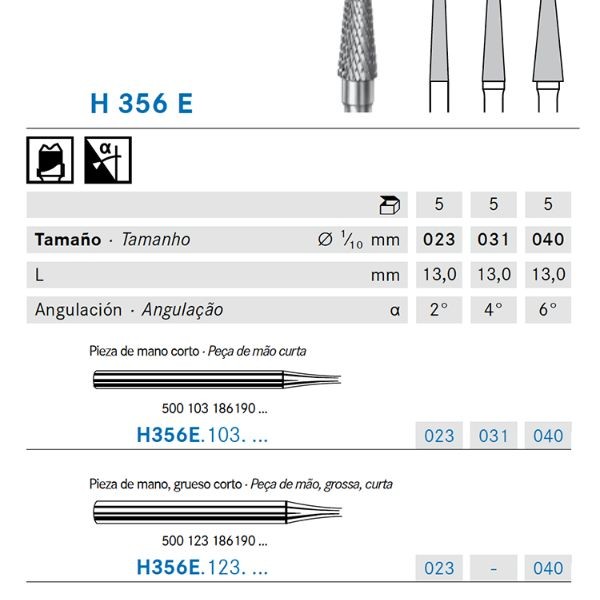 H356E.103.023 KOMET CARBURO LAB FRESADO
