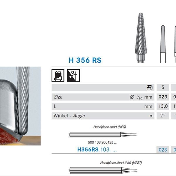 H356RS.103.023 KOMET CARBURO LAB FRESADO