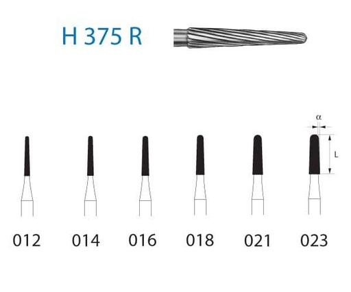 [KO5455] H375R.314.012 KOMET CARBURO CLINICA 5 UD