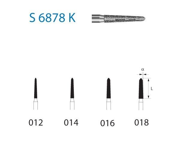 S6878K.314.014 KOMET DIAMANTE CLINICA SERIE S 5 UD