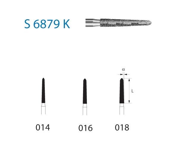 S6879K.314.014 KOMET DIAMANTE CLINICA SERIE S 5 UD