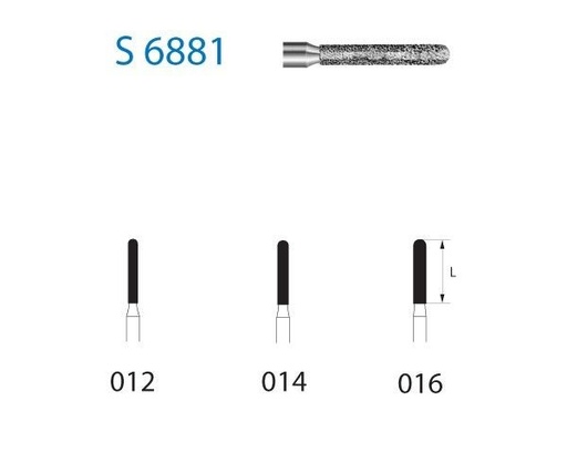 [KO5933] S6881.314.014 KOMET DIAMANTE CLINICA SERIE S 5 UD
