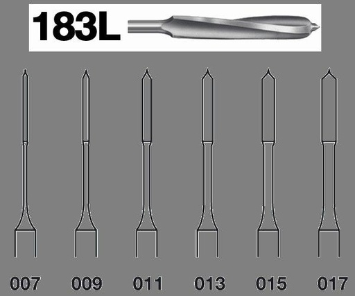 [KO6082] FRESAS PEESO KOMET 183L.204.070 6 UD