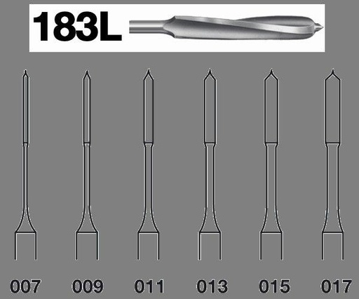 [KO6085] FRESAS PEESO KOMET 183L.204.130 6 UD