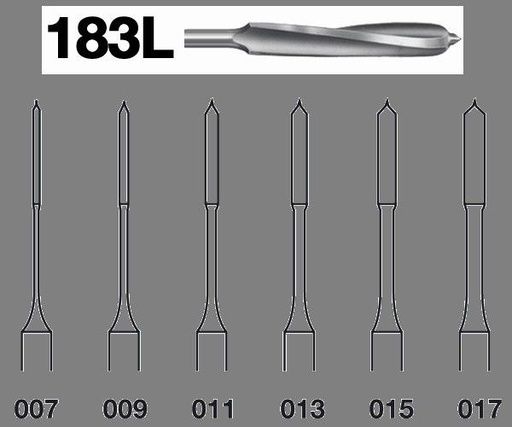 [KO6374] FRESAS PEESO KOMET 183L.204.S1 070/170 6 UD