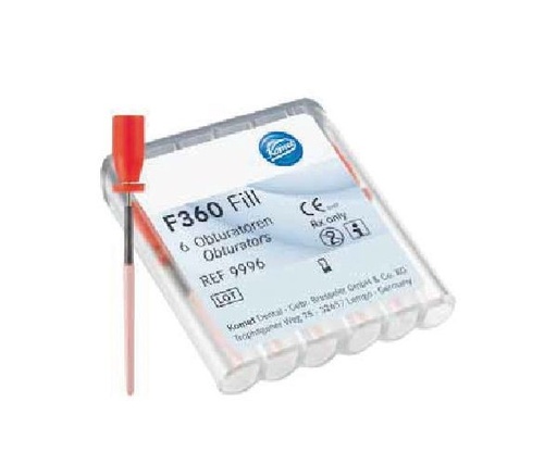 [KO6412] OBTURADOR F360 FILL KOMET 9996.000.040 6 UD