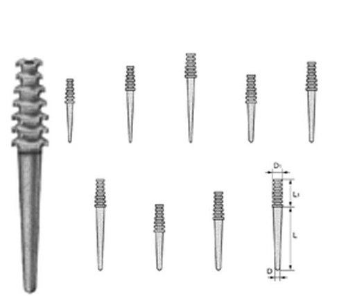 [KO6543] ER 48L.9.0.050 PERNOS TITANIO 10UD.