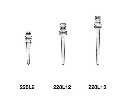 [KO6517] ER228L9.0.070 PERNOS TITANIO 10UD.