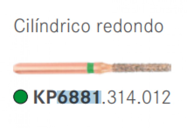 KP6881.314.012 KOMET diamante clinica DIAO 5 ud