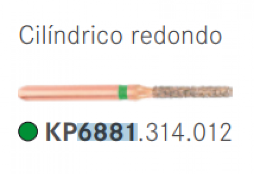 [KO6661] KP6881.314.012 KOMET diamante clinica DIAO 5 ud