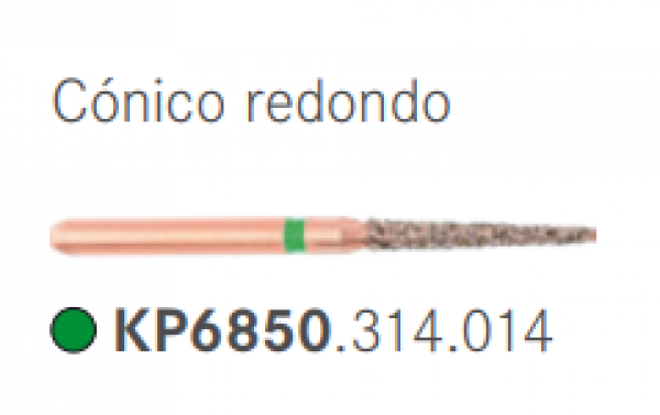 KP6850.314.014 KOMET diamante clinica DIAO 5 ud