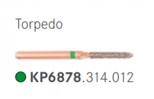 [KO6703] KP6878.314.012 KOMET diamante clinica DIAO 5 ud