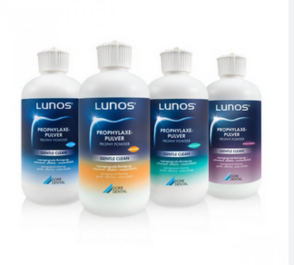 POLVO PROFILACTICO LUNOS GENTLE CLEAN MENTA 4X180gr.