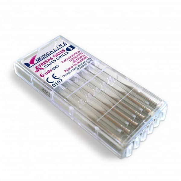 FRESAS GATES 32mm. MEDICALINE 6uds.
