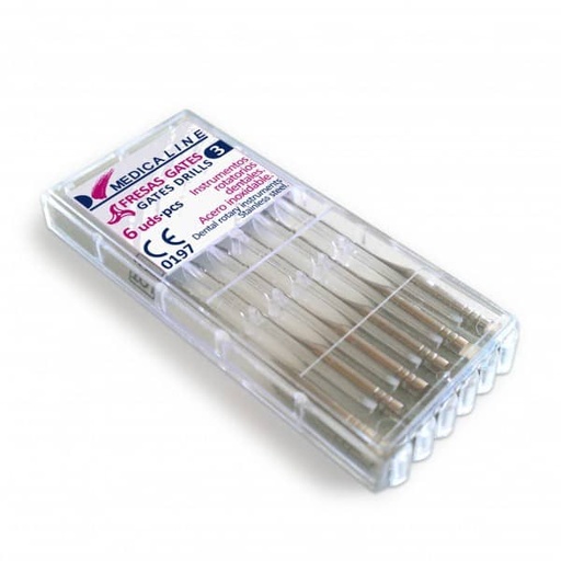 [ME1056] FRESAS GATES 32mm. MEDICALINE 6uds. (Nº1)