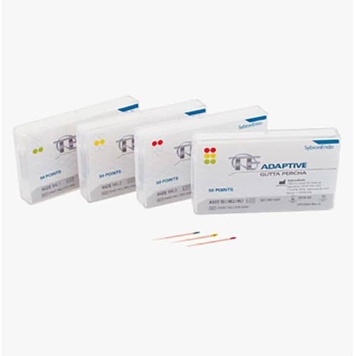 [SY0160] GUTAPERCHA TF ADAPTIVE 50uds. (SM2 Amarilla)