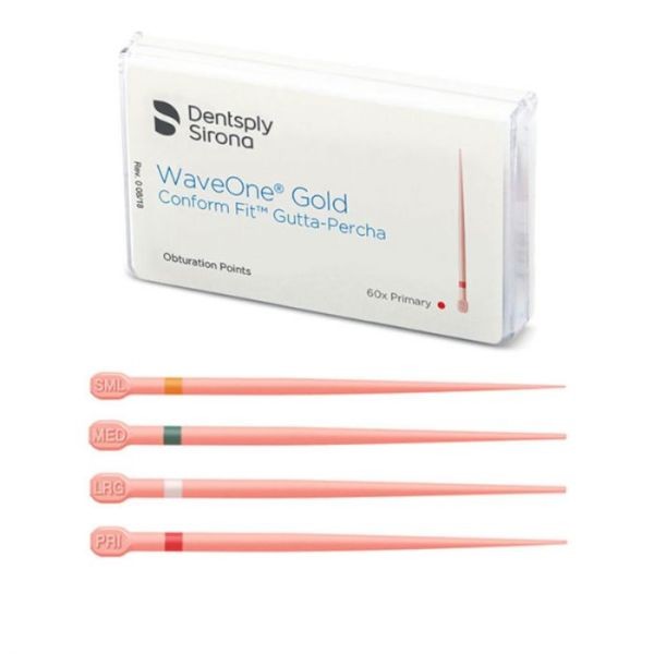 GUTTAPERCHA WAVEONE GOLD CONFORM FIT 60uds.