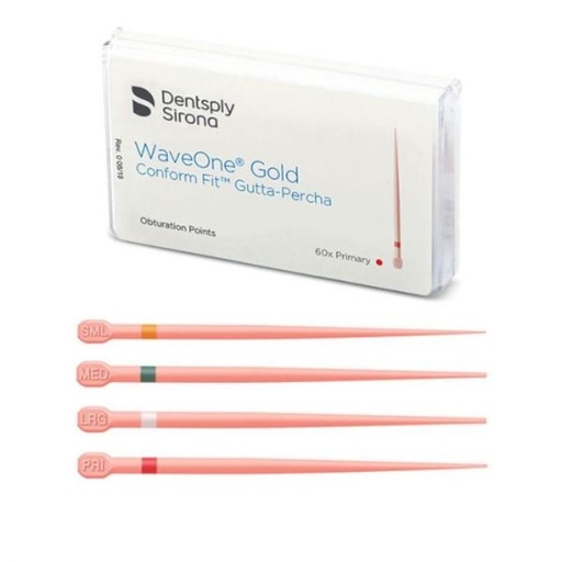 [MA5497] GUTTAPERCHA WAVEONE GOLD CONFORM FIT 60uds. (Large)