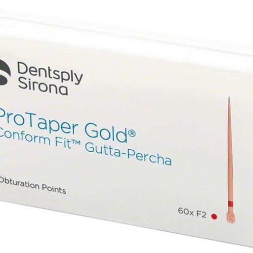 [MA5614] GUTTAPERCHA PROTAPER GOLD CONFORM FIT 60uds. (F1 Amarilla)