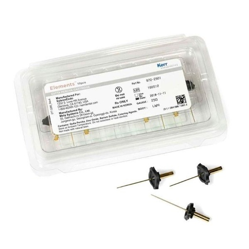 [KE1683] ELEMENTS GUTAPERCHA 23GA 10uds. (23GA Heavy Body)