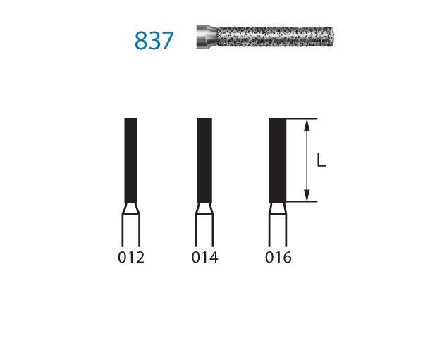 FRESA KOMET DIAMANTE CLINICA 5uds. 837.314