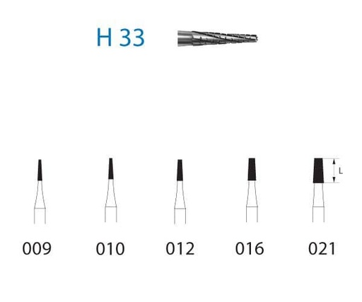 [KO5292] FRESA KOMET CARBURO CLINICA 5uds. H33.314 (.016)