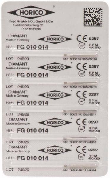 FRESA DIAMANTE HORICO F.G. 5uds. 010.