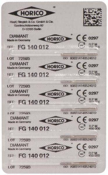FRESA DIAMANTE HORICO F.G. 5uds. 140.