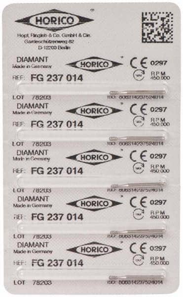 FRESA DIAMANTE HORICO F.G. 5uds. 237.