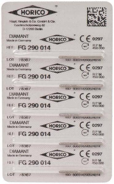 FRESA DIAMANTE HORICO F.G. 5uds. 290.
