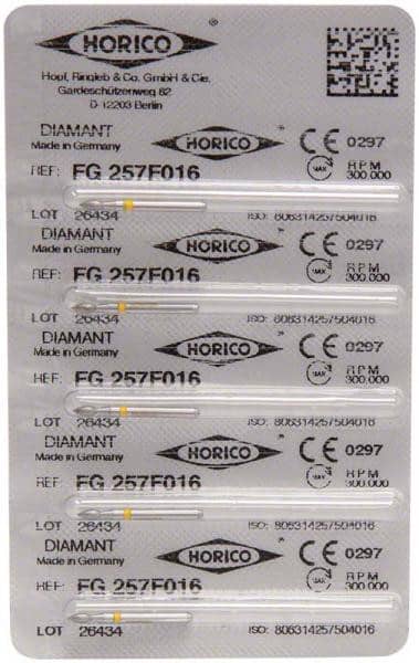 FRESA DIAMANTE HORICO F.G. 5uds. 257F.