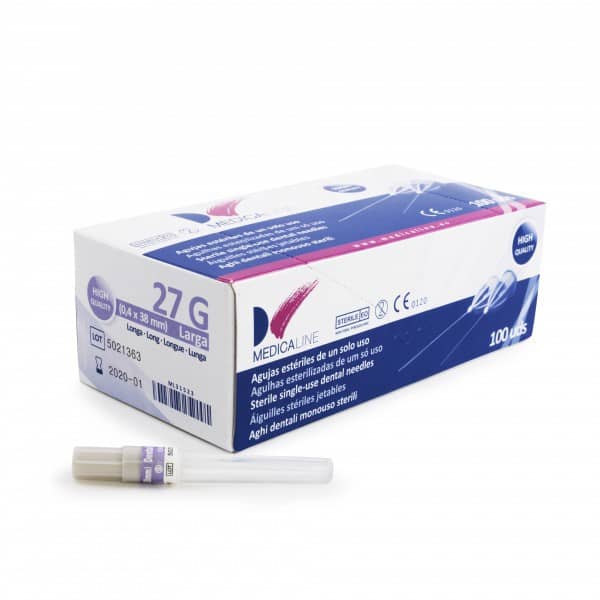 AGUJAS MEDICALINE 100ud.