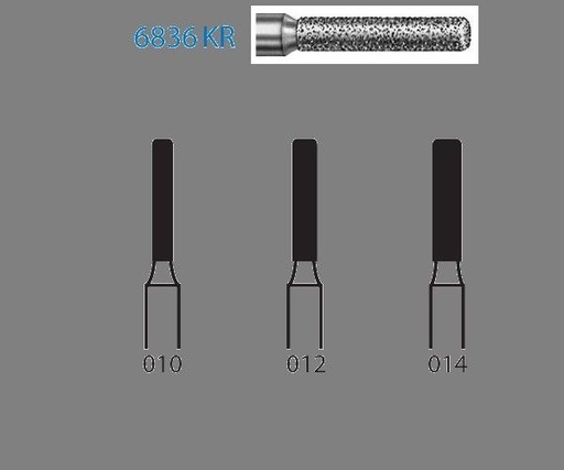 [KO3320] FRESA KOMET DIAMANTE CLINICA 5uds. 6836KR.314. (.014)