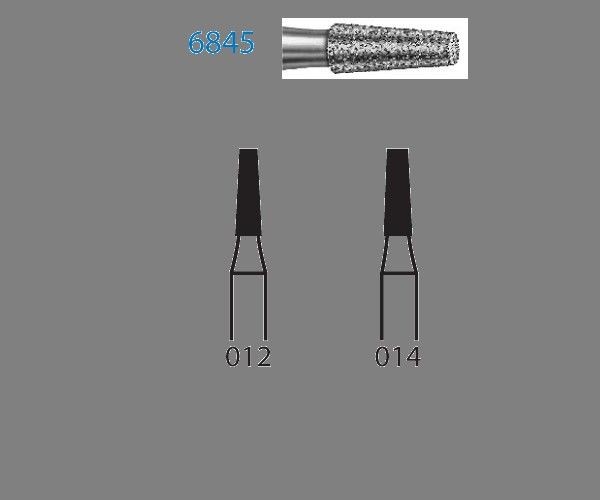 FRESA KOMET DIAMANTE CLINICA 5uds. 6845.314.