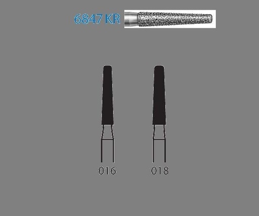 [KO3341] FRESA KOMET DIAMANTE CLINICA 5uds. 6847KR.314. (.016)