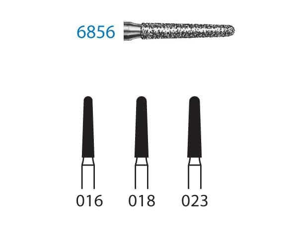 FRESA KOMET DIAMANTE CLINICA 5uds. 6856.310.