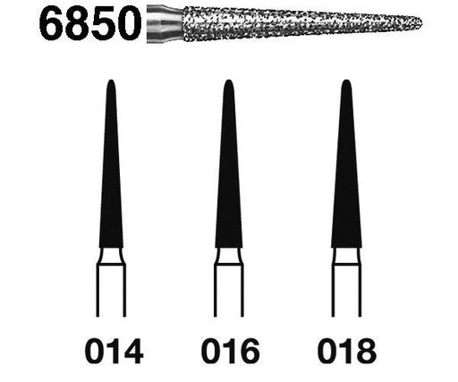 [KO3350] FRESA KOMET DIAMANTE CLINICA 5uds. 6850.314. (.014)