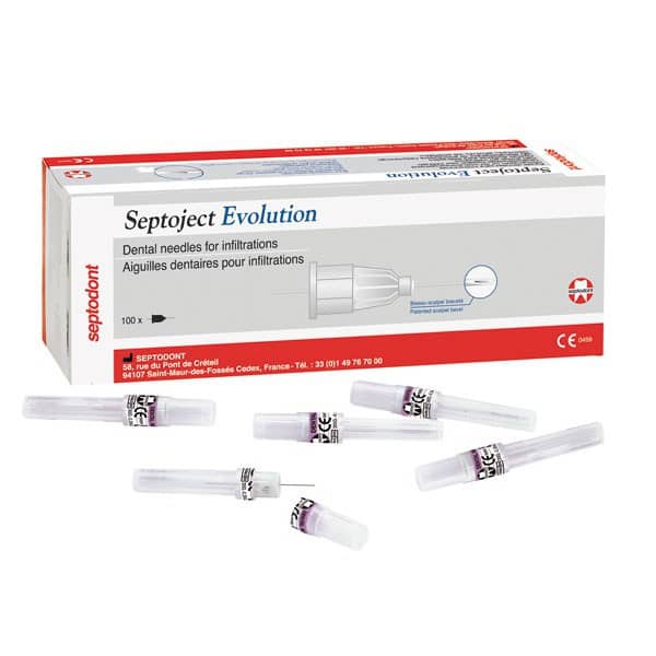 AGUJAS SEPTOJECT EVOLUTION 100ud.