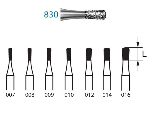 [KO3628] 830.314.016 KOMET DIAMANTE CLINICA 5 UD