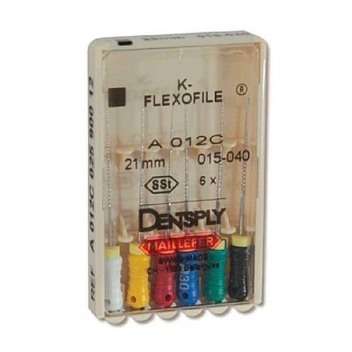 [MA0061] LIMA K FLEXOFILE 6uds. (21mm., 15)