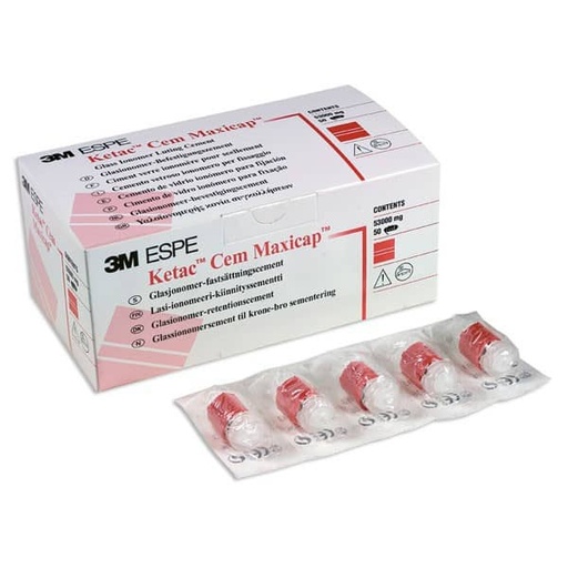 [ES0034] 56020 KETAC CEM MAXICAP CAJA NORMAL 50 CAPSULAS