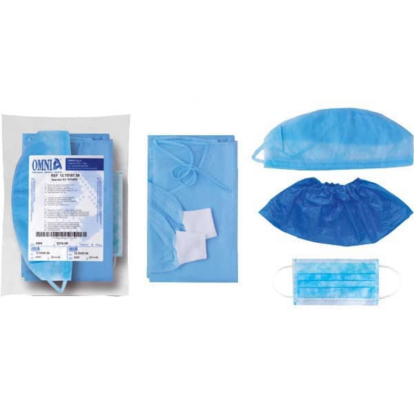 SET ESTERIL DOCTOR (BATA,MASC.,GORRO,CUBREZ) 1ud.