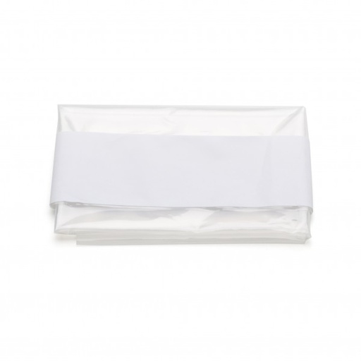 [AL0053] TALLAS TRANSPARENTES CON LADO ADHESIVO 40x50 20ud.