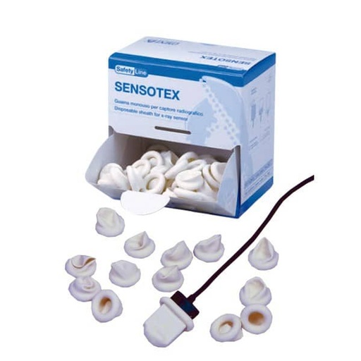 [ON0320] FUNDA SENSOTEX NITRILO BLANCO 500ud.