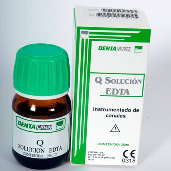 Q EDTA SOLUCION LIQUIDO BOTE 20ml.